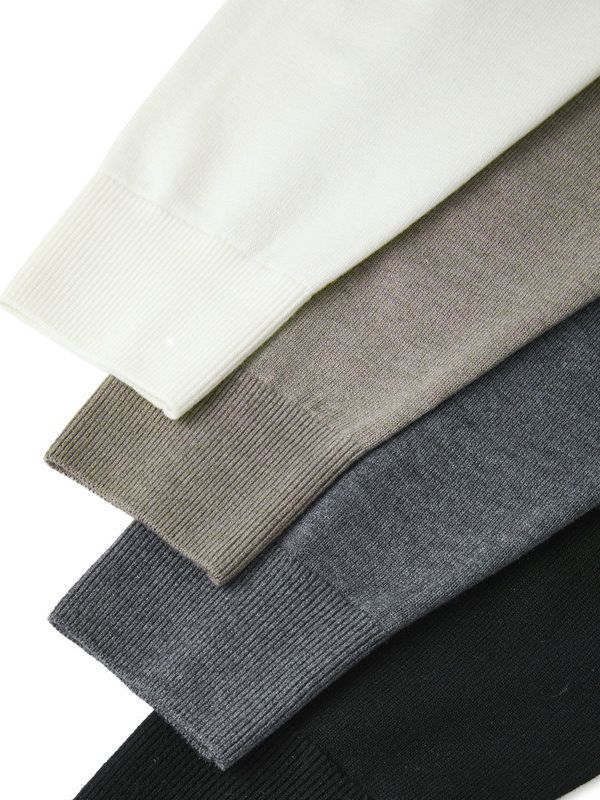 Long Sleeve Knit Polo Cardigan