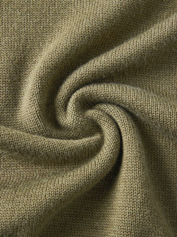 Long Sleeve Knit Polo Sweater