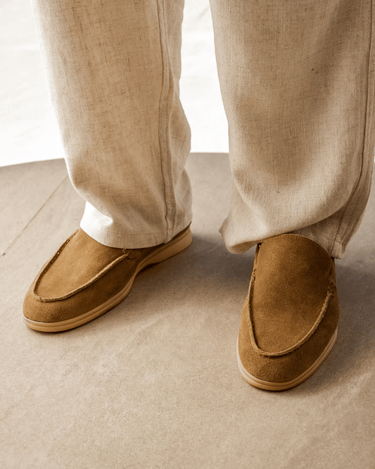 Old Money Lightweight Suede Loafers