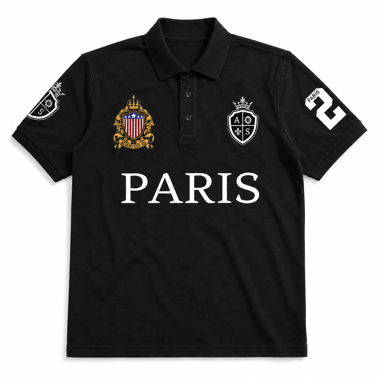 Men’s PARIS Polo Shirt – Lightweight, Easy Fit