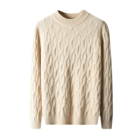 Half-Neck Thick Knit Pullover